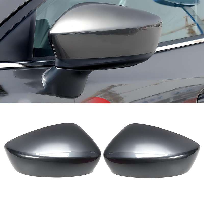 Car Rearview Mirror Cap Cover LH+RH fit for Mazda 3 Axela 14-2016