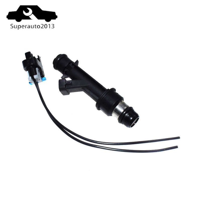 25323971 Fuel Injector & Wire Pigtail For Chevrolet Malibu Pontiac Buick Century