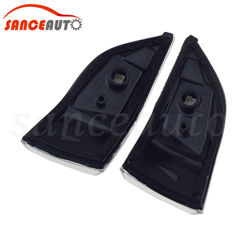 2PCS Outside Mirror Signal Lamp Front Left Right For KIA Sedona Carnival 10-14