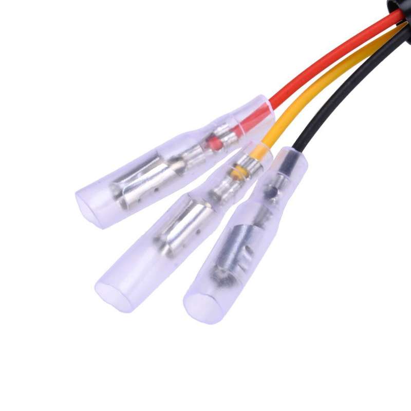 2pcs Turn Signal Light Connector Wire Fit For Honda CB650F 650R CB1000R CBR650F