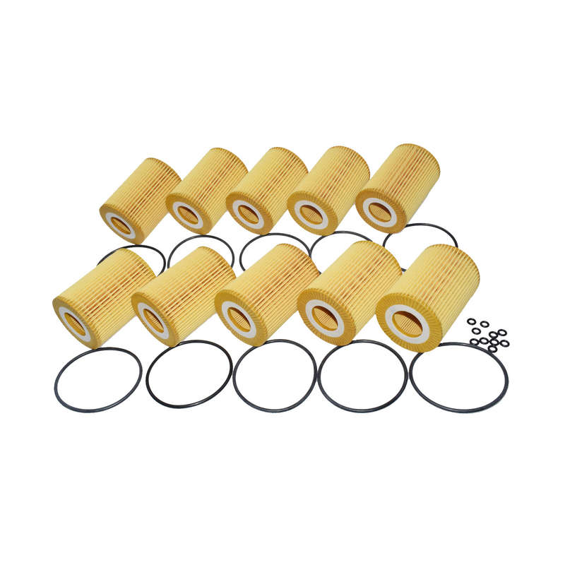 Set of 10 Engine Oil Filter 6421800009 For Mercedes-Benz W211 W212 W164 W166 New