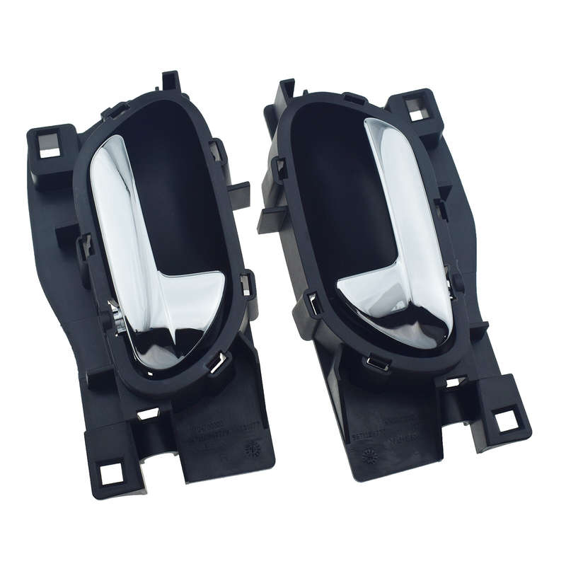 2X Left & Right Inside Door Handle For Peugeot 207 208 301 2008 Citroen C3 C4 C5