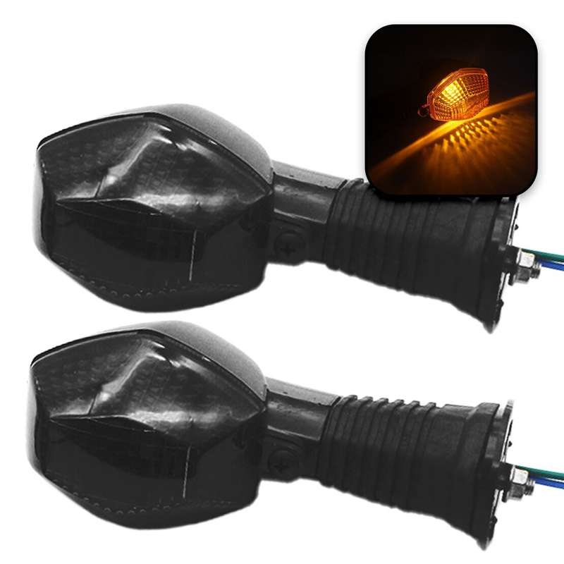 2x Turn Signal Blinker Fit For Suzuki DL650 GSXR600 GSXR750 GSXR1000 SV1000S