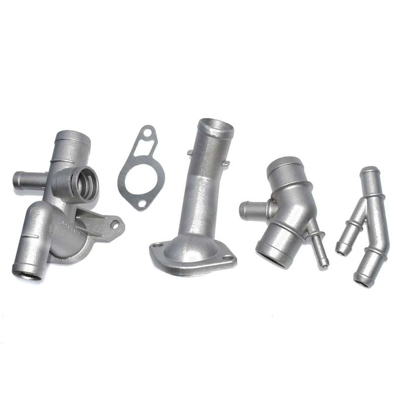 For MK4 Golf Jetta GLI TT 1.8T Cast Aluminum Coolant Flange Upgrade Kit 4PCS New