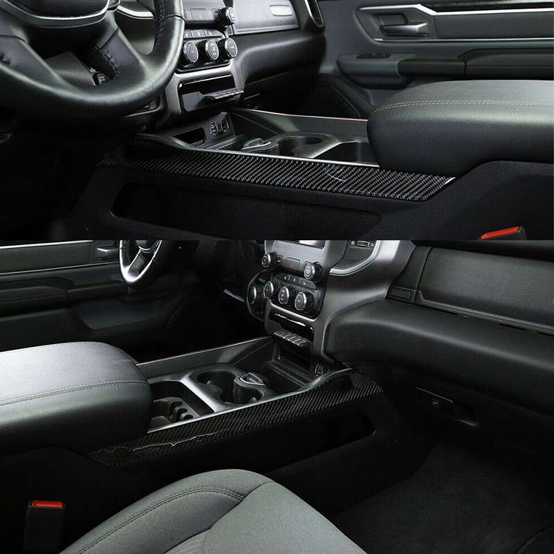Center Console Armrest Box Side Panel Trim fit for Dodge Ram 1500 18-2022