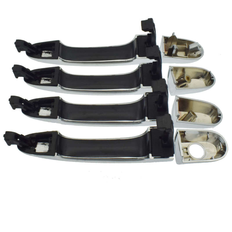 Chrome Exterior Door Handle For 2011-2015 Kia Sorento Front Rear Left Right 4pcs