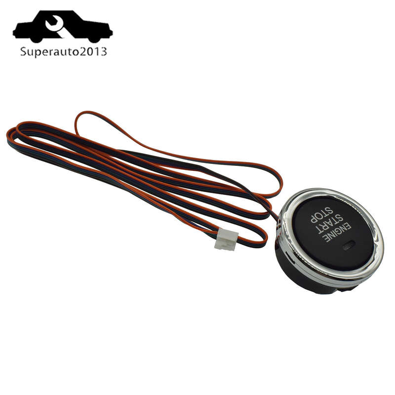 1X Engine Ignition LED Light Starter Power Switch Start/ Stop button Keyless New