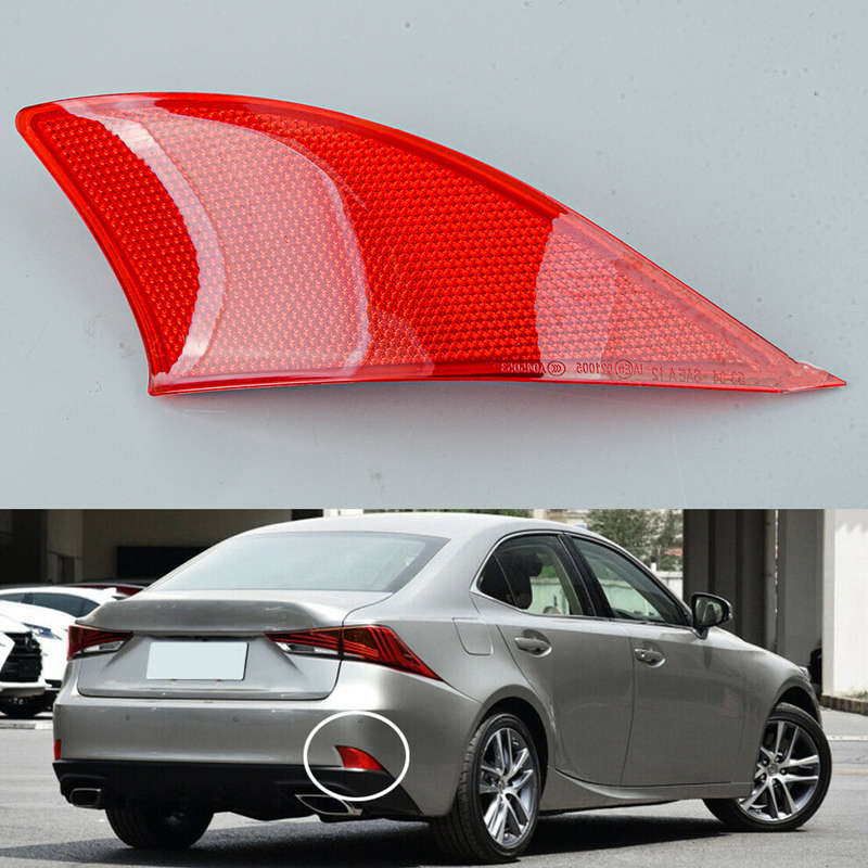 Right Car Rear Bumper Reflector Light Lamp Fit for Lexus IS250 IS300 IS350