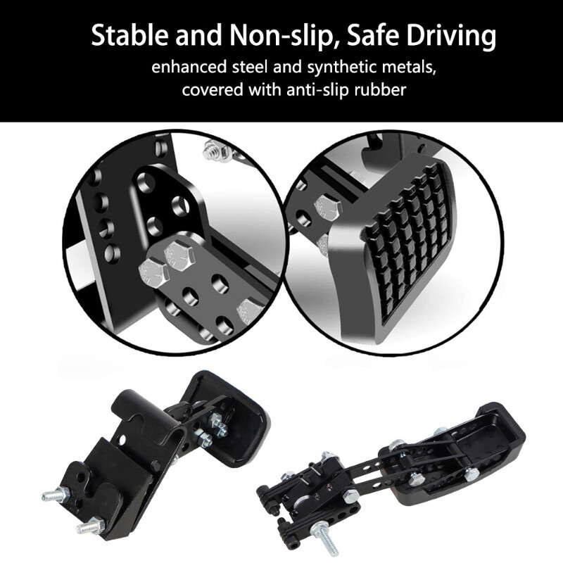 Adjustable Universal Accelerate & Brake Pedal Extenders for Short Drivers People