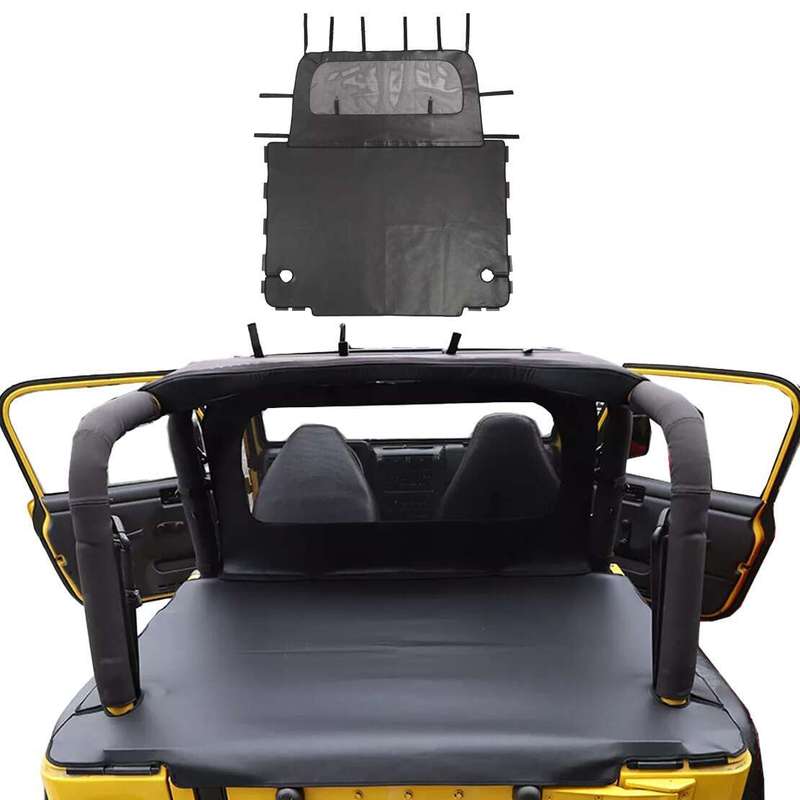 Outdoor Trunk Soft Top Bikini Isolation Cover Fit For Jeep Wrangler TJ 97-06 et