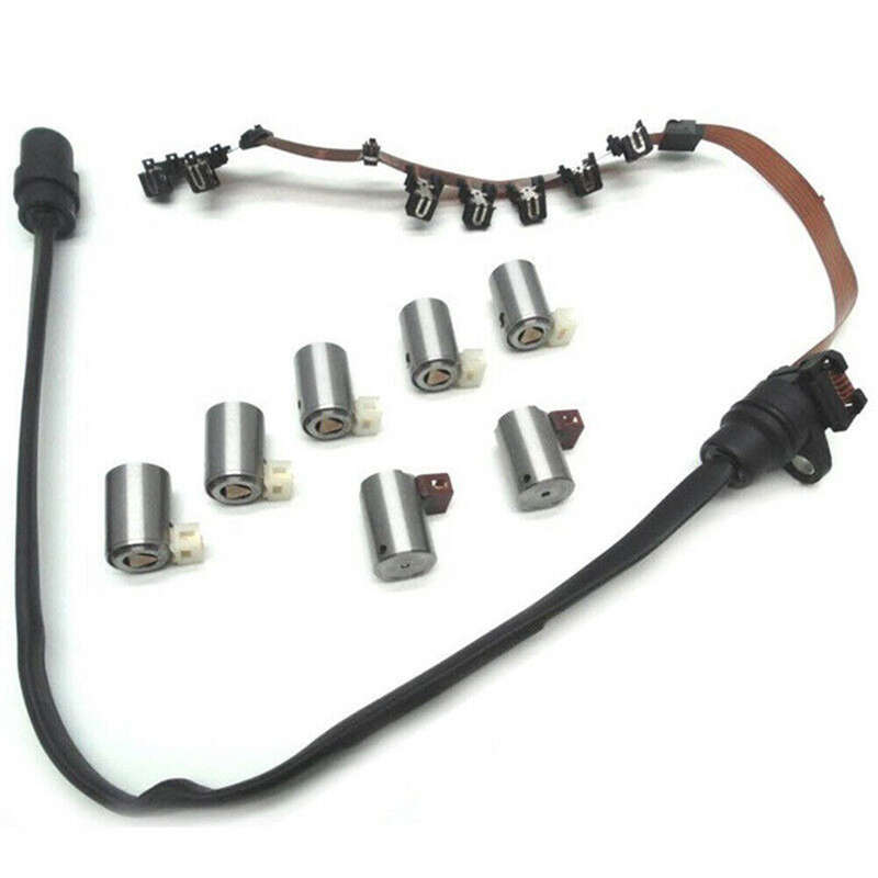 Auto Transmission Shift Solenoid Set & Harness 01M325283A For VW Jetta 99-05