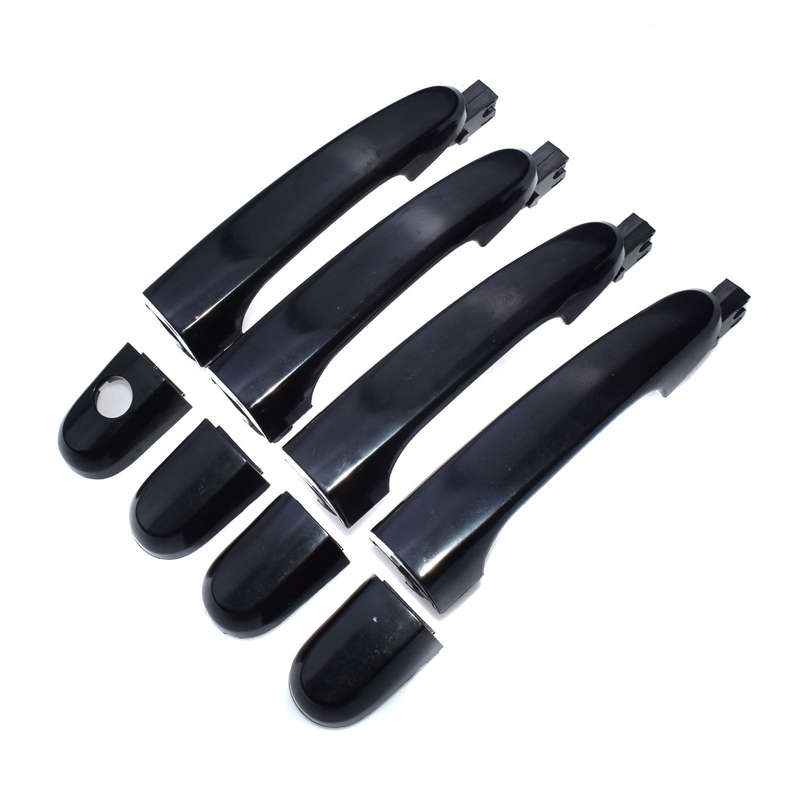 New 4PCS Exterior Door Handle Front Rear Left Right for Kia Sportage 2005-2010