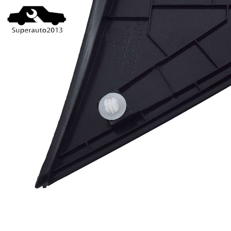 Right Side Mirror Triangle Corner Fender Cover Trim For 2007-2011 Toyota Yaris