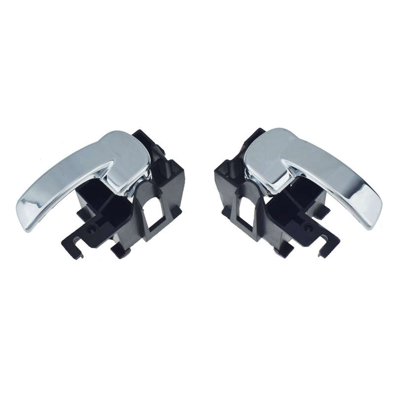 2pcs Left Right Interior Door Handles For Nissan Navara Pathfinder 80670-4X02B
