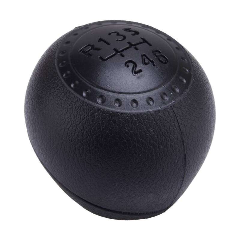 Black 6 Speed Manual Gear Shift Knob Fit For Fiat Punto 188 99-12