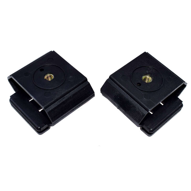 2PCS For Mercedes W201 Bumper Bracket Front Rear Bumper Cover Bumper Bracket New