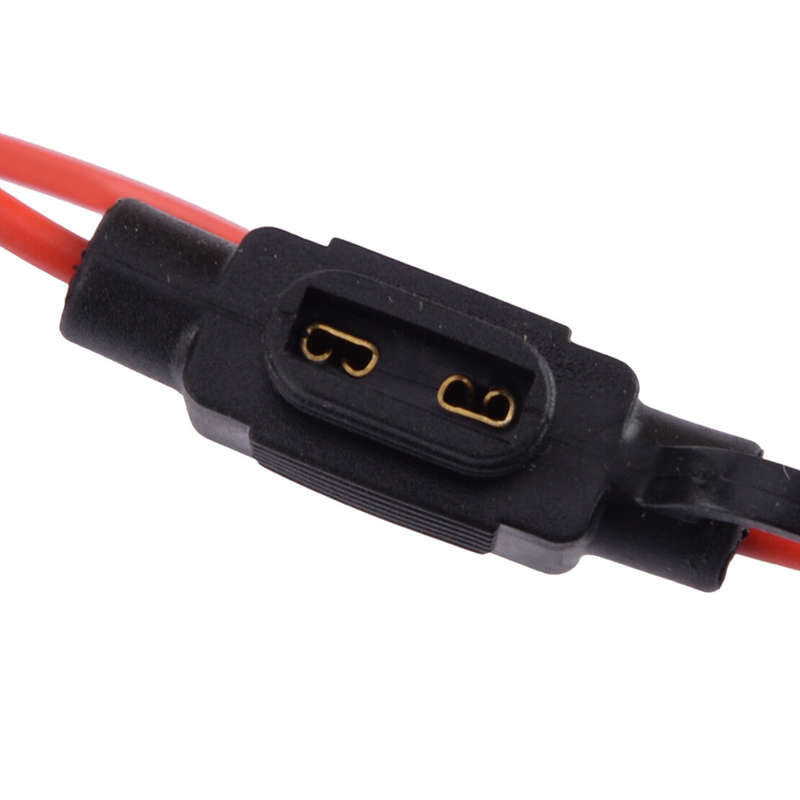 Standard Inline Fuse Holder Fuses In-Line 20A 18 AWG Adapter Cover 12V 20 Sets