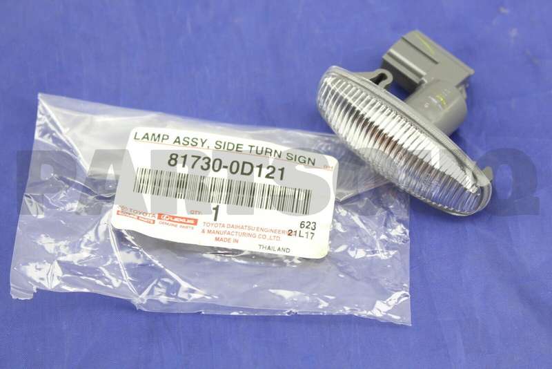 817300D121 Genuine For Toyota LAMP ASSY SIDE TURN 81730-0D121