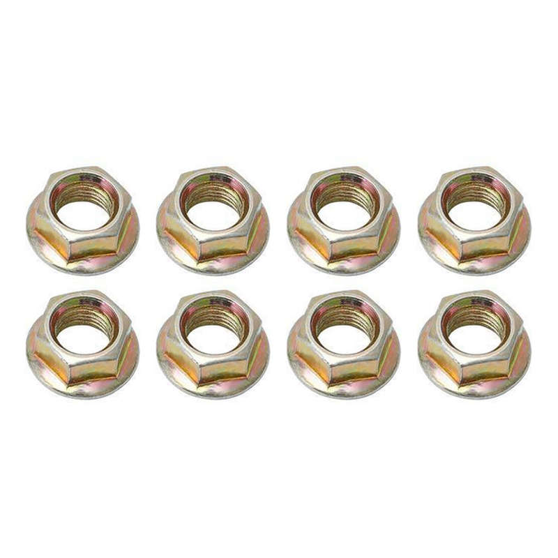 8Pcs Rear Wheel Flanged Lug Nut Fit For Polaris Ranger 425 500 700 Sport 400L