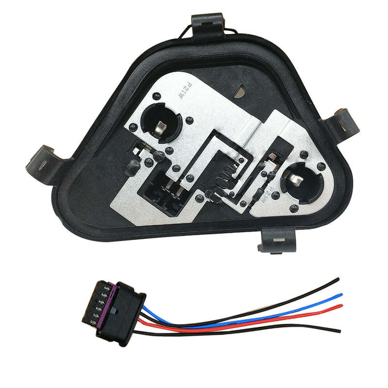 Fit for BMW 3 Series Right Side Outer Bulb Socket Tail Light + Plug 63217313044