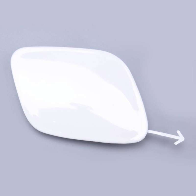 White Front Bumper Left Tow Hook Eye Cap Cover Fit For Toyota Prius 2019-2021