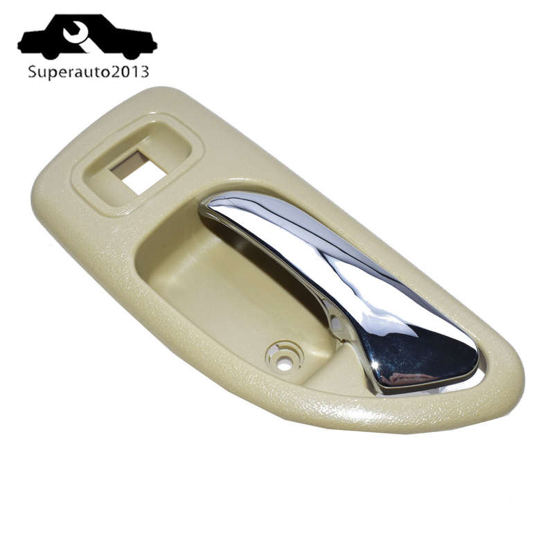 Interior Door Handle Rear Left Driver Side Beige For 1994-1997 Honda Accord New