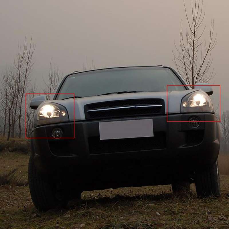 2pcs Headlight Headlamp Clear Lens Cover Lampshade Fit for Hyundai Tucson