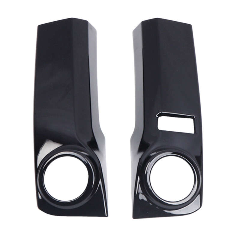 Central Console Air Conditioner Panel Trim Covers fit for 4runner 20-23 Black