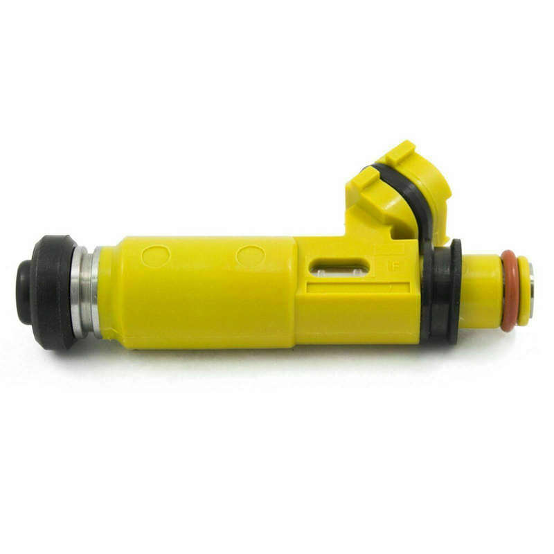 4PCS 195500-4450 Yellow Fuel Injector Tested For Mazda MX-5 RX-8 1955004450