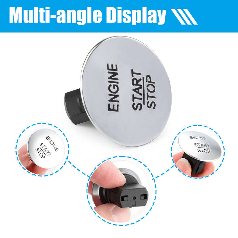 Fit For Benz Push To Start Button Keyless Go Engine Start Stop Push Button