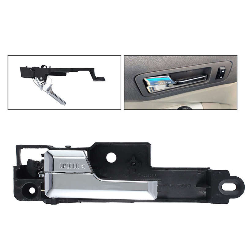 For Ford Fusion 2006-2012 Front Inner Inside Door Handle Chrome Left Driver Side