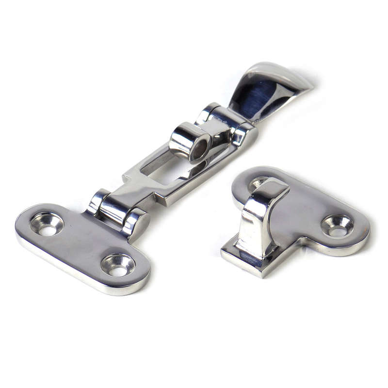 New Boat Marine Hatch Locker Stainless Steel Anti-Rattle Latch Fastener Clamp