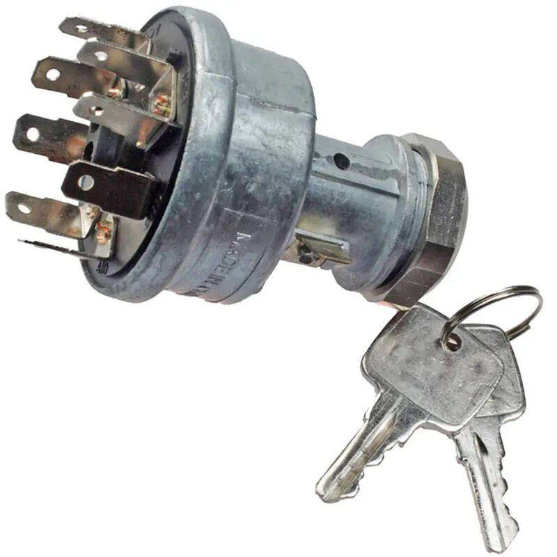 For John Deere Tractor 4400 4600 4500 4300 RE45963 Ignition Switch with 2 Keys