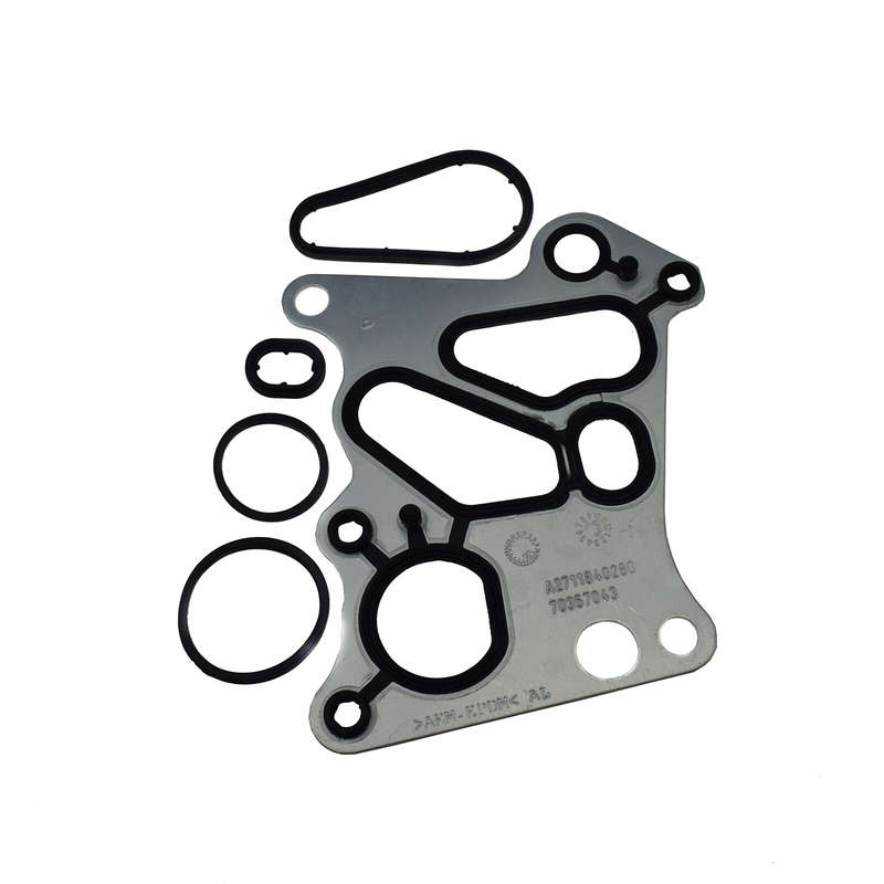 Oil Filter Housing Gasket &O-Rings Set For Mercedes M271 W204 C180 C200 E200 New