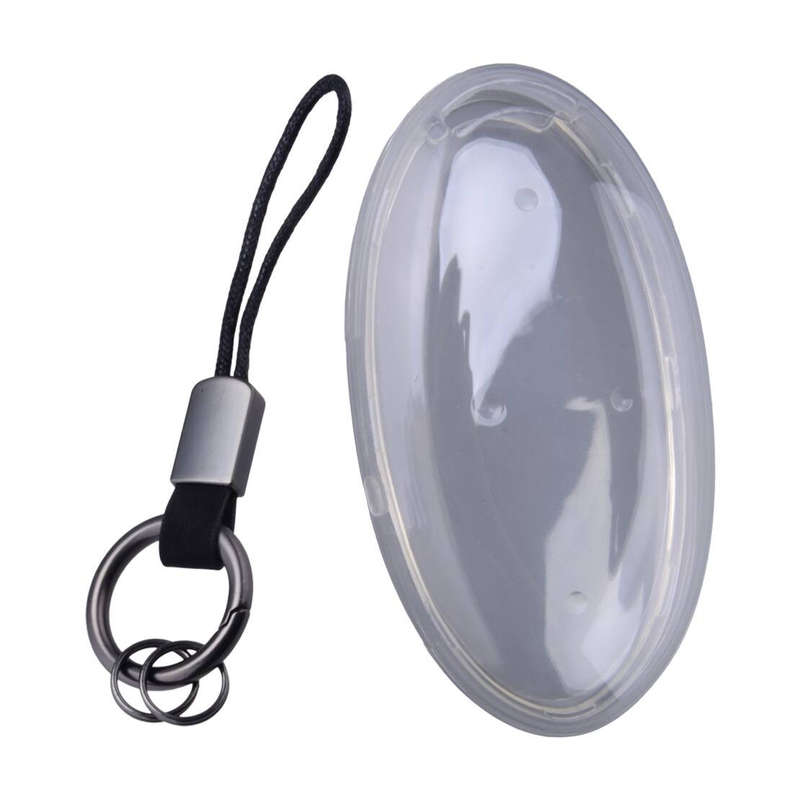 Clear Key Fob Cover Ring Fit For Hyundai Tucson Santa Fe Kona 2024-25