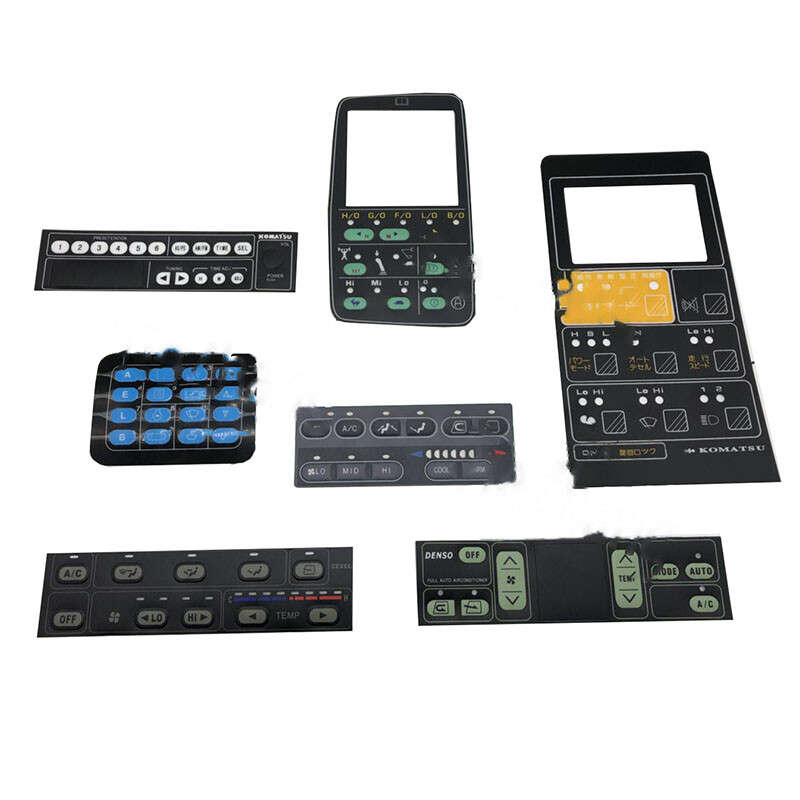 Membrane Keypad Fits KOMATSU Excavator PC120 200 300 400-5-6-7 Protective Film