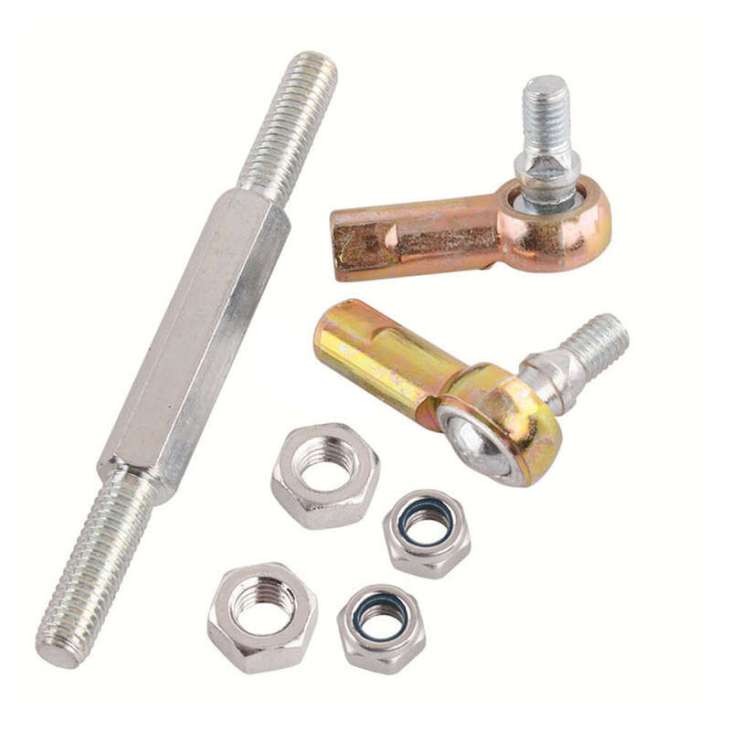 Motorcycle M8 16cm Steering Tie Rod Kit Bike Ball Joint Ball Joiner Bolt Tie Rod
