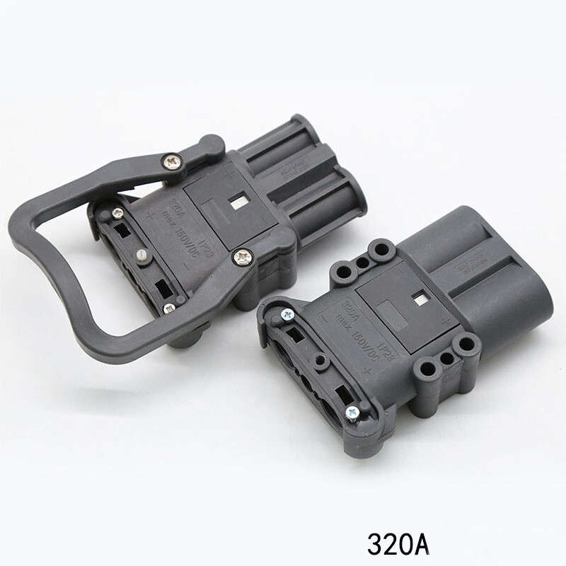 1 Pair REMA 80A 160A 320A For LINDE Charging Plug Fork Truck Battery Connector