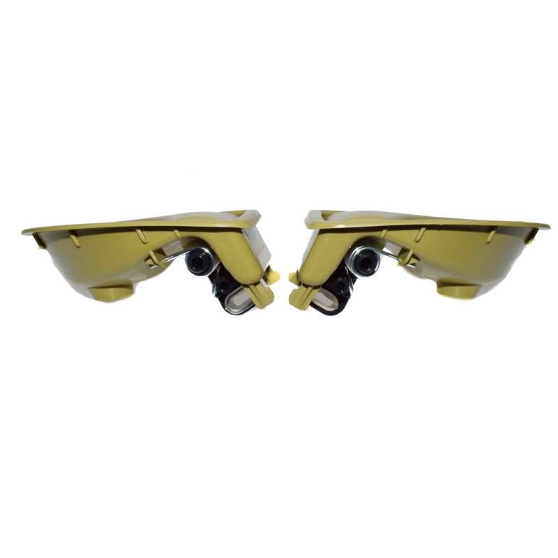Pair Olive Green For Renault Kangoo Twingo Inside Door Handles Left Right New
