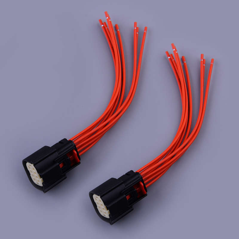 2pcs Xenon Headlight Connector Pigtail Plug fit for Chevrolet Silverado New
