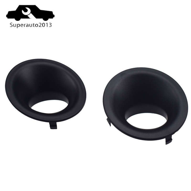 Fog Lamp Light Trim Bezel LH + RH For 15-18 Dodge Challenger CH1039177 CH1038177
