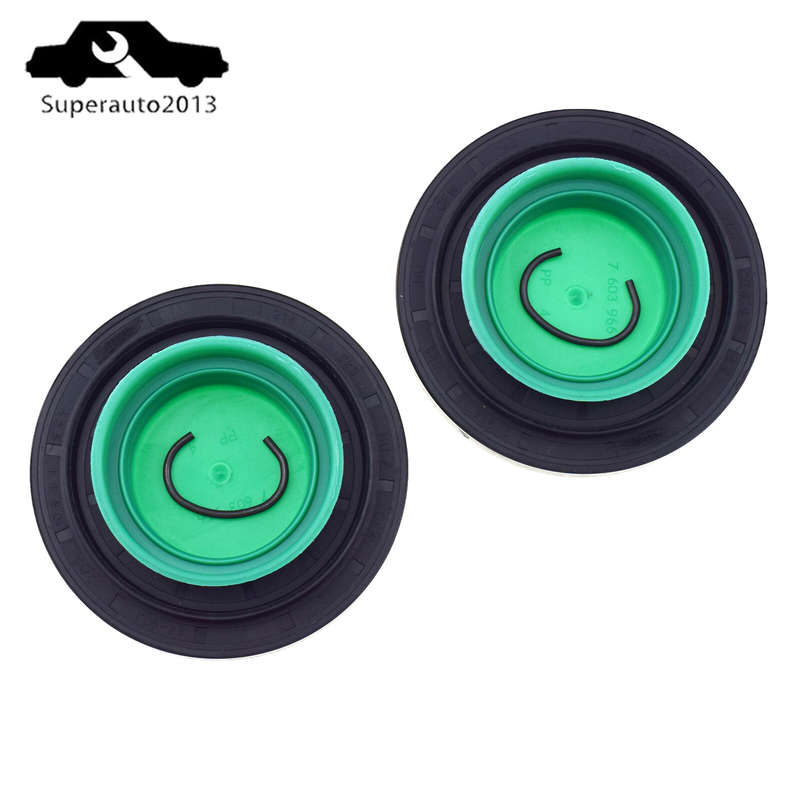 2PCS Rear Axle Shaft Seal For BMW X1 X3 X4 X5 Z4 E46 E83 E84 128i 33107505604