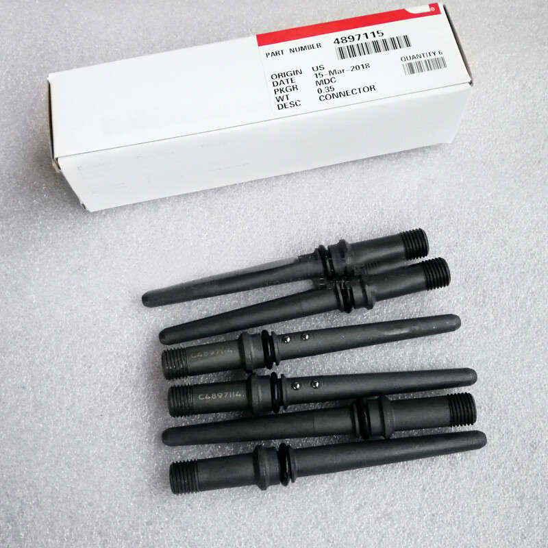 6Pcs Fuel Injector Connect Tube 4897114 Fit for Dodge Ram Cummins 5.9L 4897115