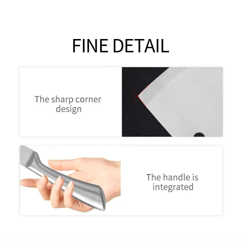 Professional Chef Kitchen Silver Knife Set 9 Pcs Stainless Steel Sharp Knives