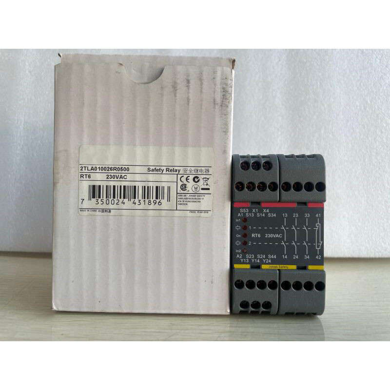 1PC New Safety Relay For RT6, 230VAC 2TLA010026R050