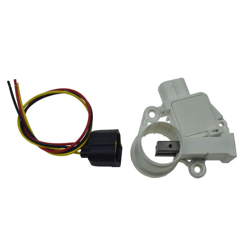 NEW FOR Ford F250 MUSTANG VOLTAGE REGULATOR ALTERNATOR BRUSH HOLDER W/ PLUG WIRE