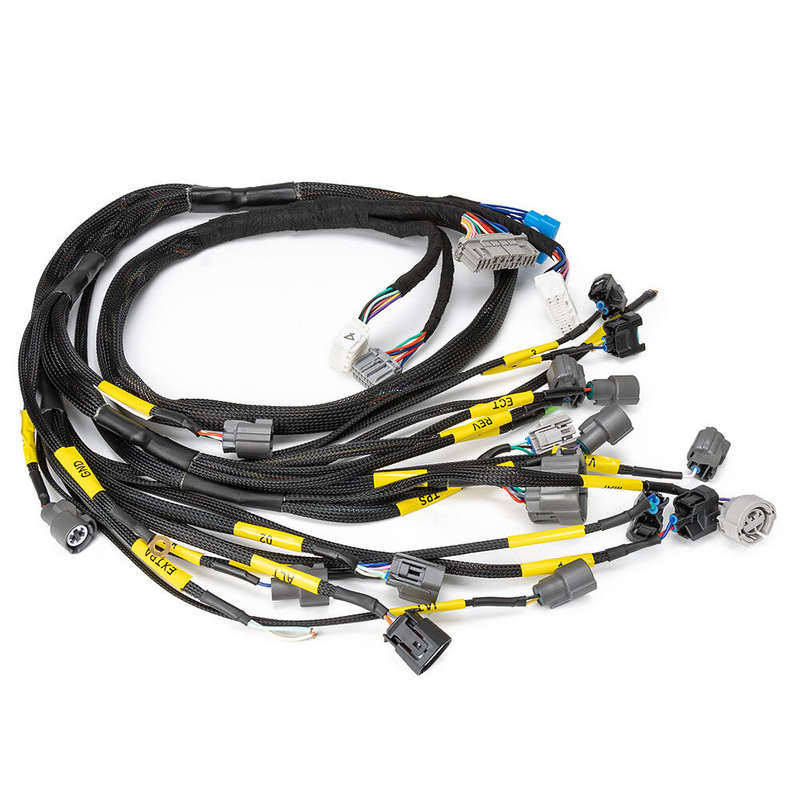 Tucked Engine Harness For Honda Acura K-Swap Integra CRX EK EG K20 K24 K-Series