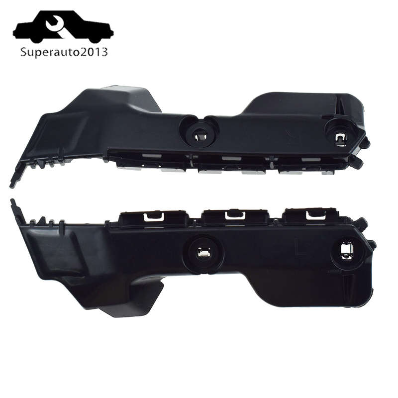 Pair Rear Left + Right Side Bumper Bracket Retainer For Toyota Yaris 2007-2011