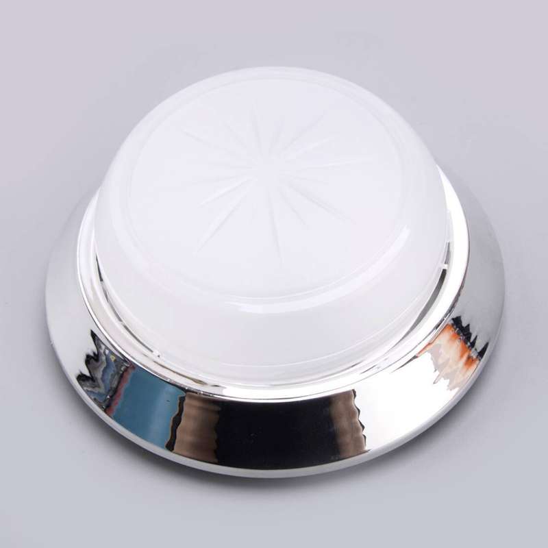 Roof Round Dome Light Base + Lens Cover Fit For Chevy Camaro Chevelle Firebird