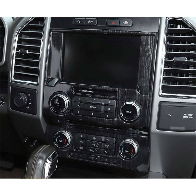 Central Control Navigation GPS Panel Cover Trim Fit For Ford F-150 2015-2020